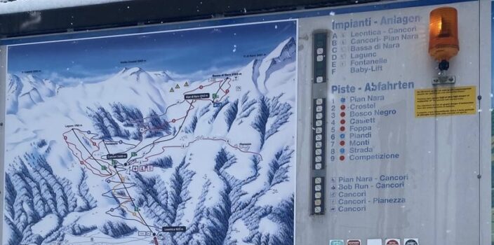 LUNEDÌ 16 FEBBRAIO PISTA CHIUSA